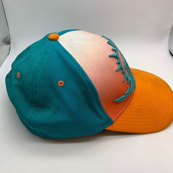 New Era 39Thirty Miami Dolphins Embroidered Logo NFL Hat Size Large-XLarge - Picture 3 of 15